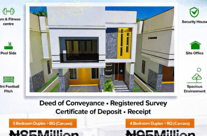 The Providence – Luxury 4 Bedroom Fully Detached Duplexes at NTA/Apara Link Road, Port Harcourt |